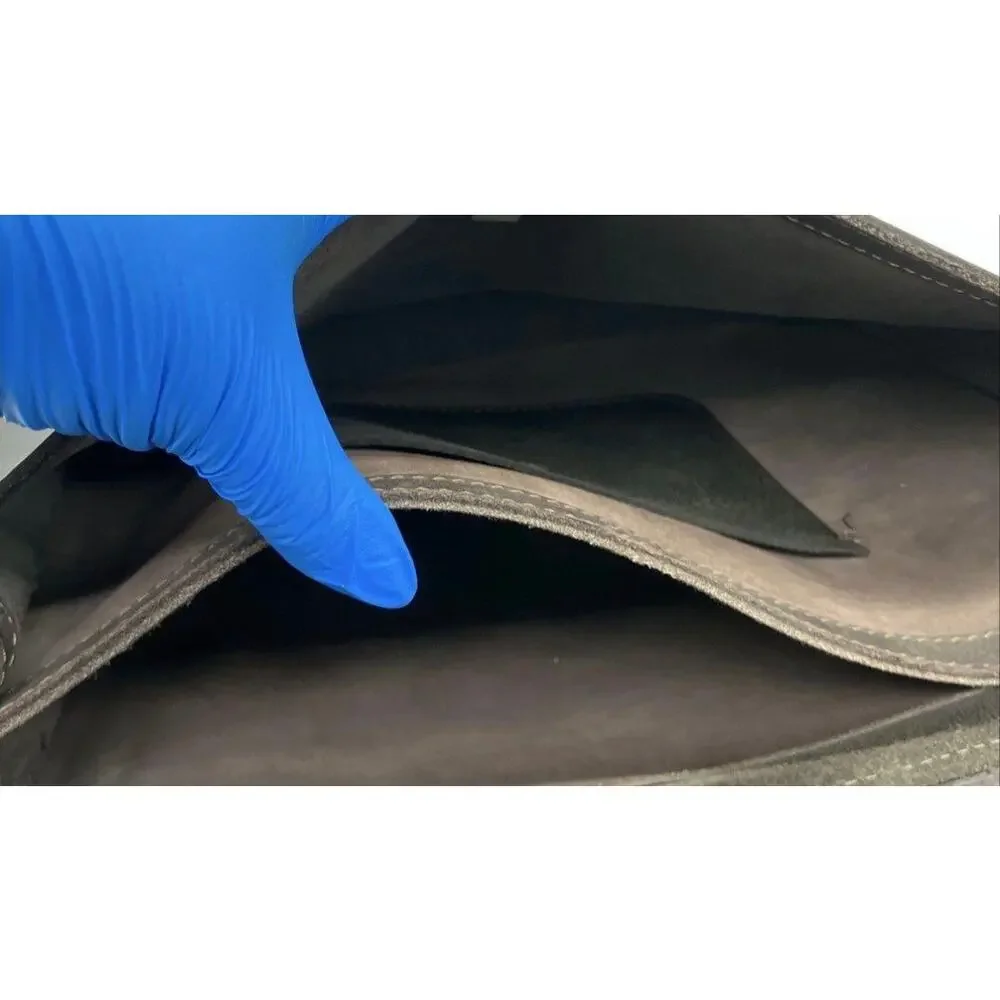 LILE GENUINE LEATHER CROSSBODY MESSENGER BAG